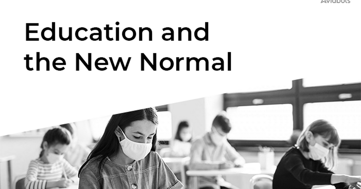 write a position paper about the new normal education